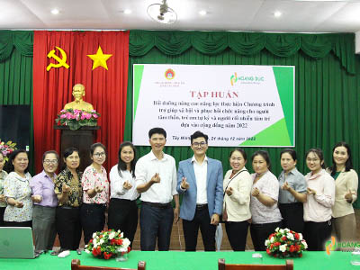 Hoàng Đức tham gia tập huấn hơn 200 cán bộ chuyên môn Sở Lao động-TBXH tỉnh Tây Ninh